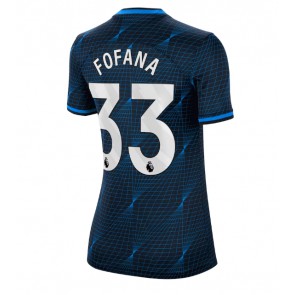 Maillot de foot Chelsea Wesley Fofana #33 Extérieur Femmes 2023-24 Manches Courte